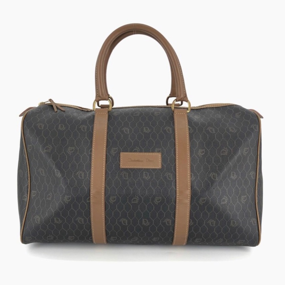 Vintage Dior Honeycomb Duffel Bag
